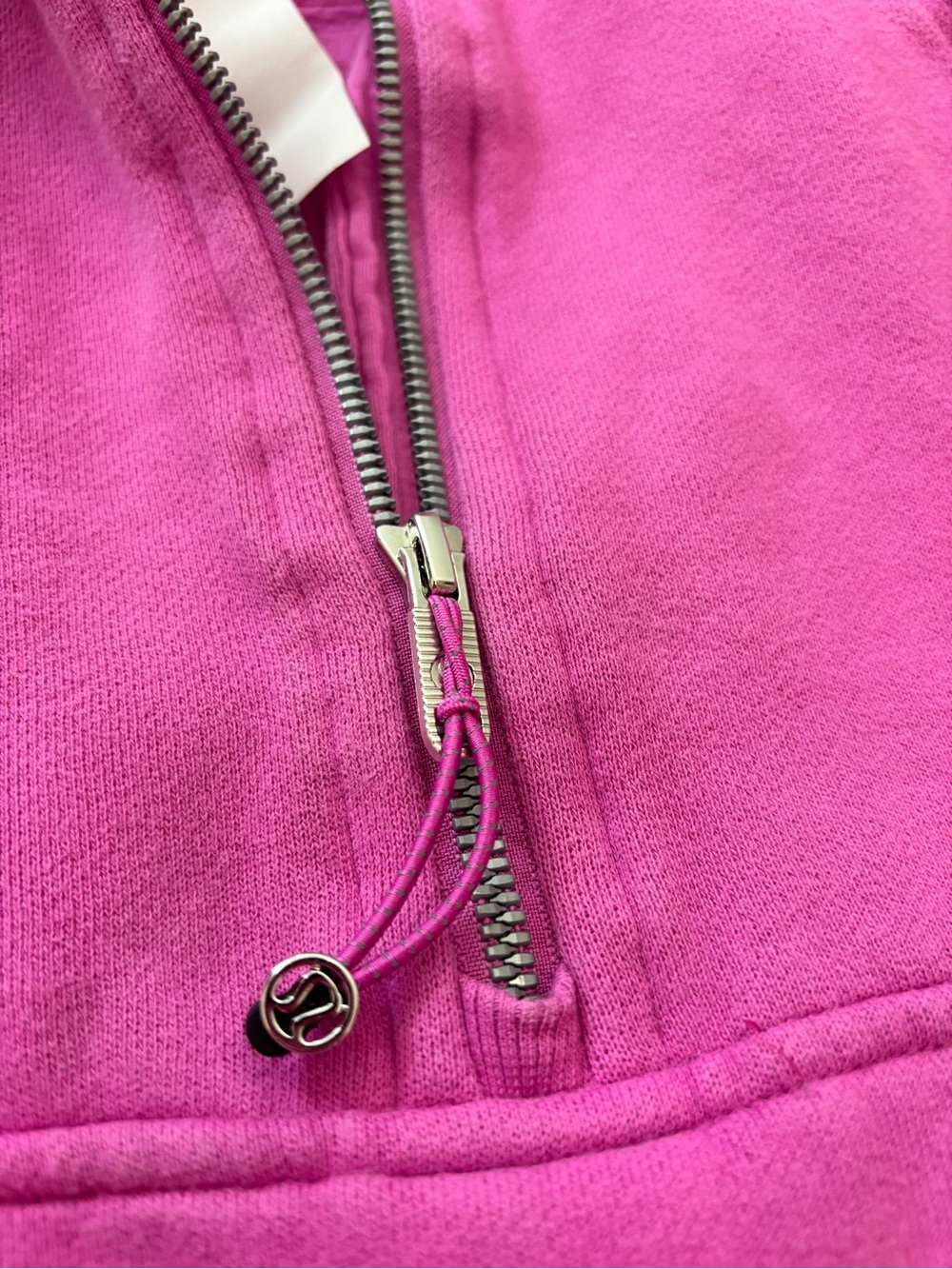 Lululemon Scuba Hoodie Pow Pink Tone XS S Bright Pink Half-Zip Hoodie XS/S - Picture 11 of 12